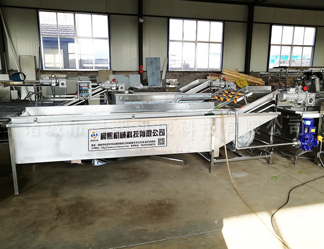 速凍食品凈菜加工成套設備節能環保