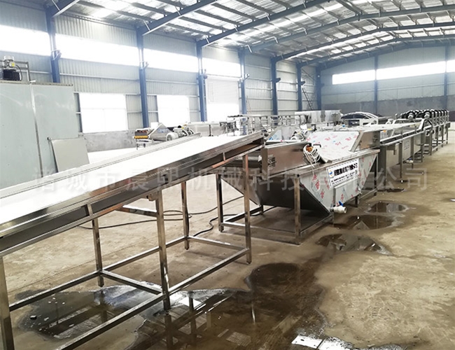 罐頭滾杠式噴淋清洗機